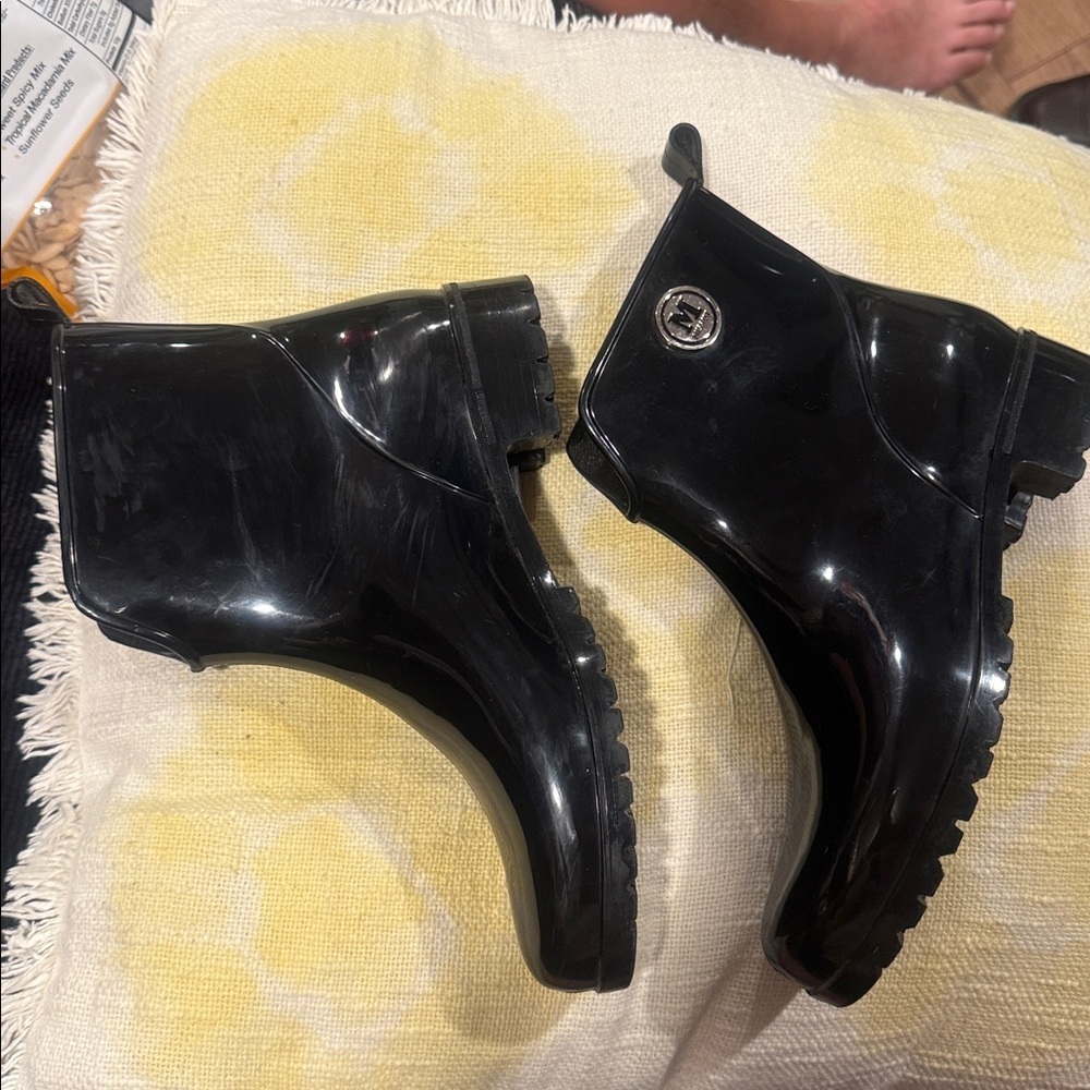 Missoni Glossy Black Women's Rain Boots size 9 9/5